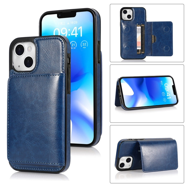 For iPhone 14 Shockproof PU + TPU Phone Case