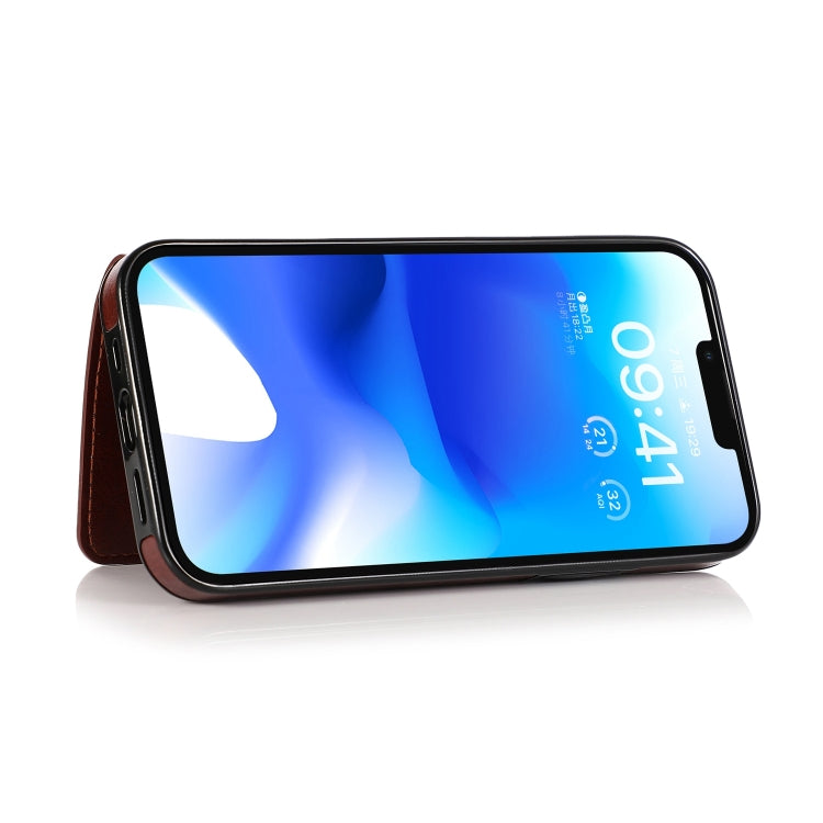 For iPhone 14 Shockproof PU + TPU Phone Case