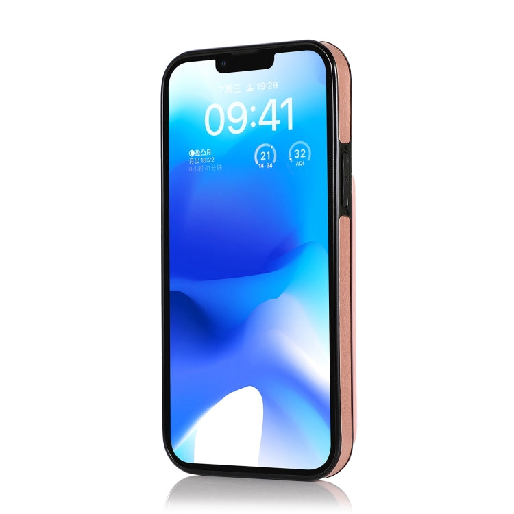 For iPhone 14 Plus Shockproof PU + TPU Phone Case