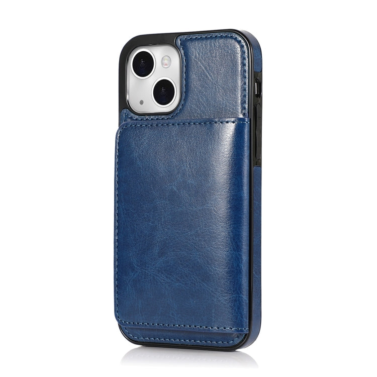 For iPhone 14 Plus Shockproof PU + TPU Phone Case