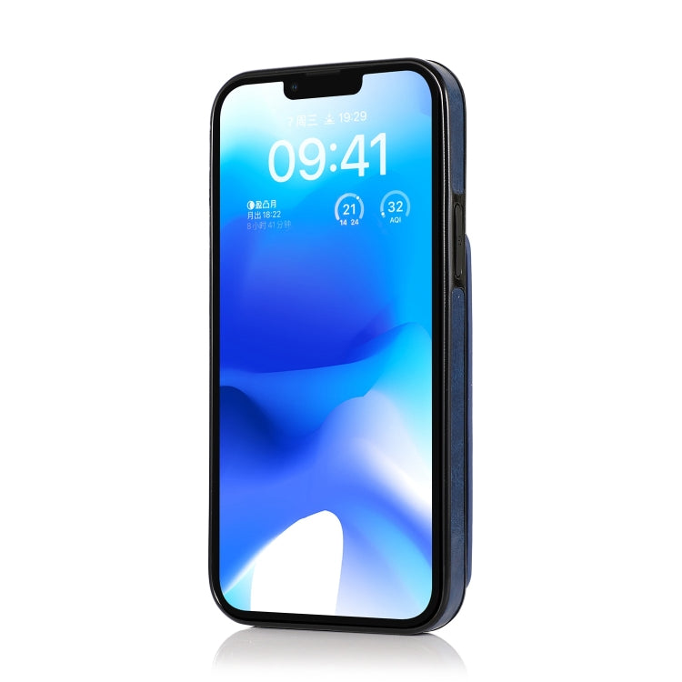 For iPhone 14 Plus Shockproof PU + TPU Phone Case