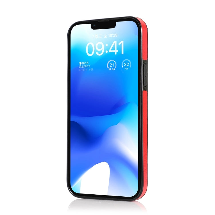 For iPhone 14 Plus Shockproof PU + TPU Phone Case