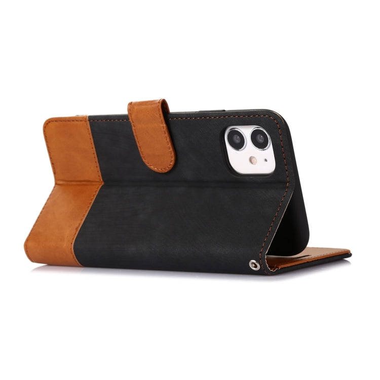 For iPhone 11 Splicing Leather Phone Case