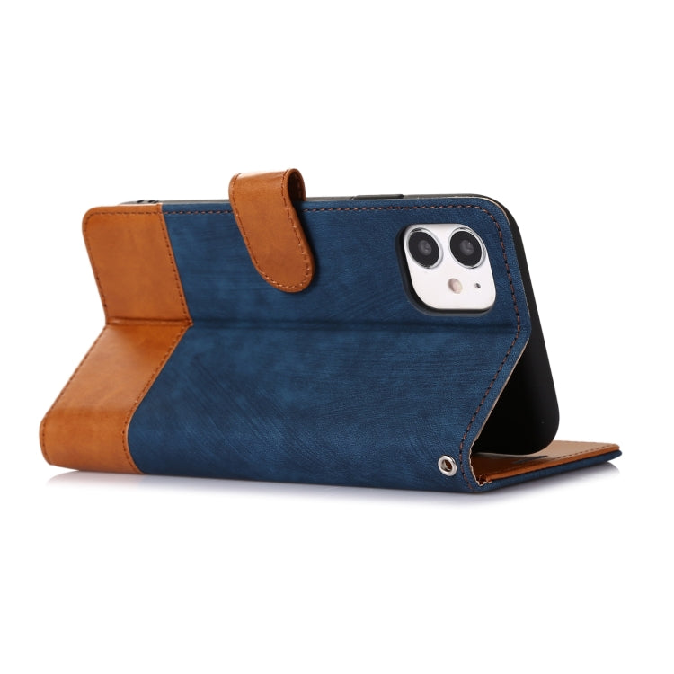 For iPhone 11 Splicing Leather Phone Case
