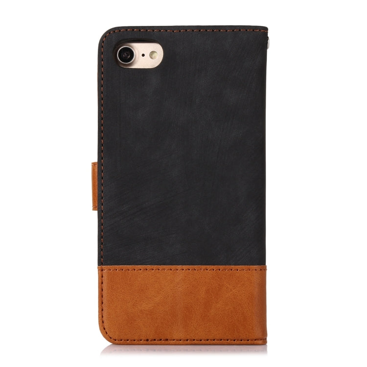 For iPhone SE 2022 / SE 2020 / 7 / 8 Splicing Leather Phone Case