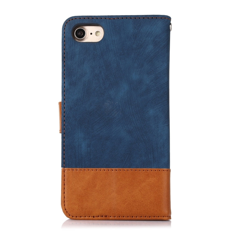 For iPhone SE 2022 / SE 2020 / 7 / 8 Splicing Leather Phone Case