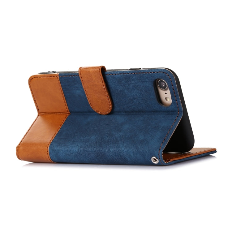 For iPhone SE 2022 / SE 2020 / 7 / 8 Splicing Leather Phone Case