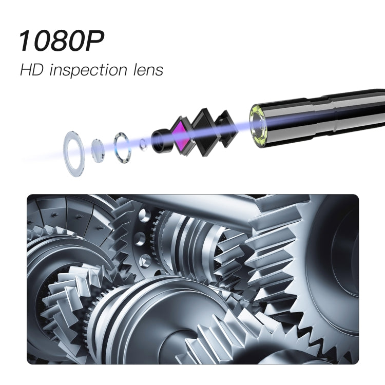 8mm P10 2.8 inch HD Handheld Endoscope with LCD Screen, Length:10m