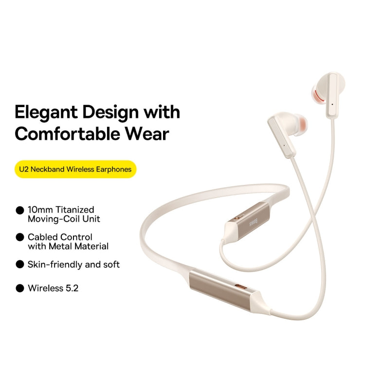 Baseus Bowie Series U2 Neck-mounted Bluetooth Earphone