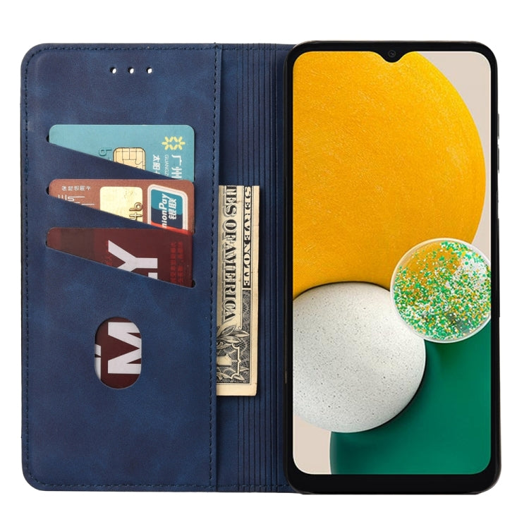 For Samsung Galaxy A54 5G Skin Feel Splicing Leather Phone Case