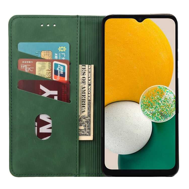 For Samsung Galaxy A54 5G Skin Feel Splicing Leather Phone Case