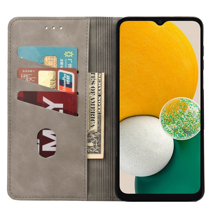 For Samsung Galaxy A54 5G Skin Feel Splicing Leather Phone Case
