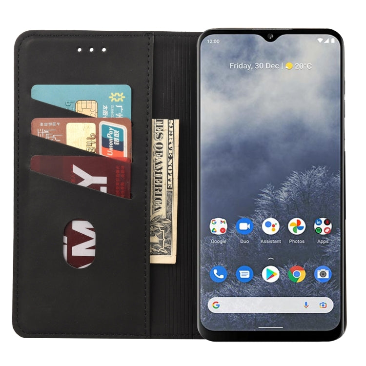 For Nokia G60 Skin Feel Splicing Leather Phone Case