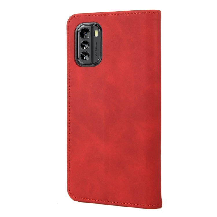 For Nokia G60 Skin Feel Splicing Leather Phone Case