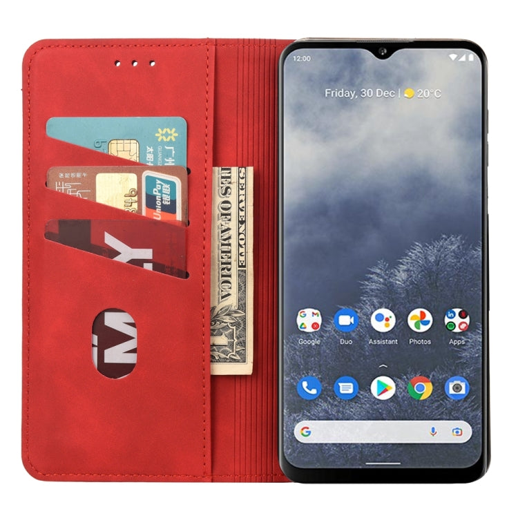 For Nokia G60 Skin Feel Splicing Leather Phone Case