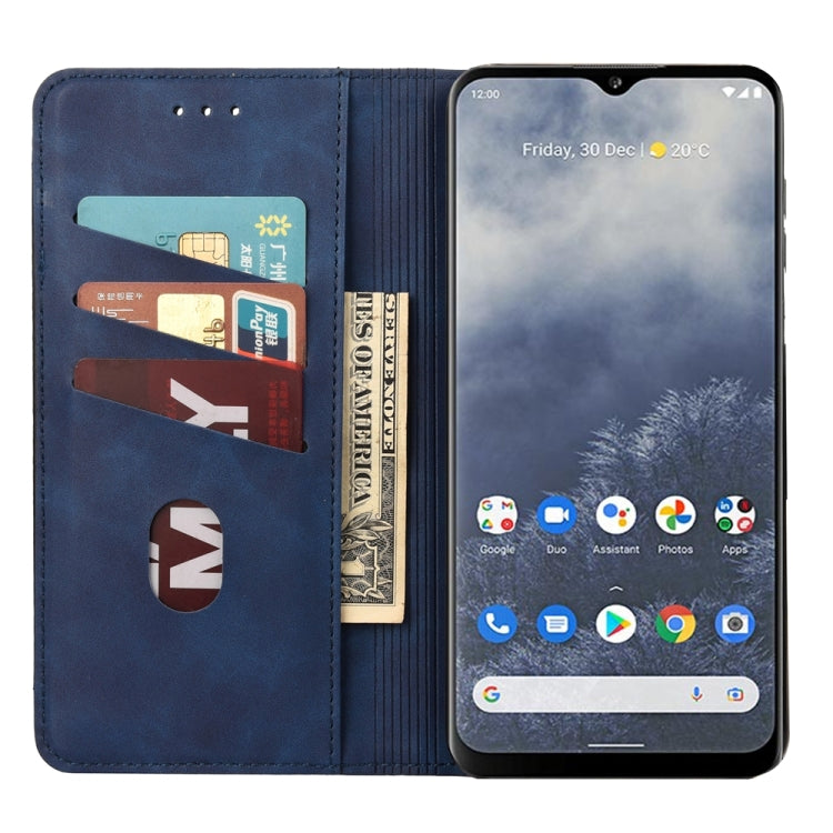 For Nokia G60 Skin Feel Splicing Leather Phone Case