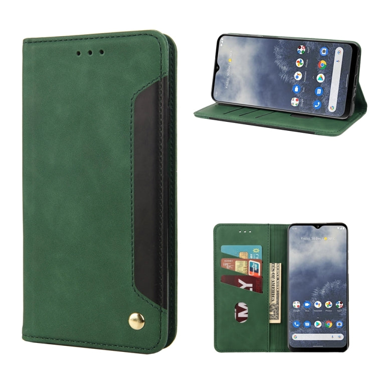 For Nokia G60 Skin Feel Splicing Leather Phone Case