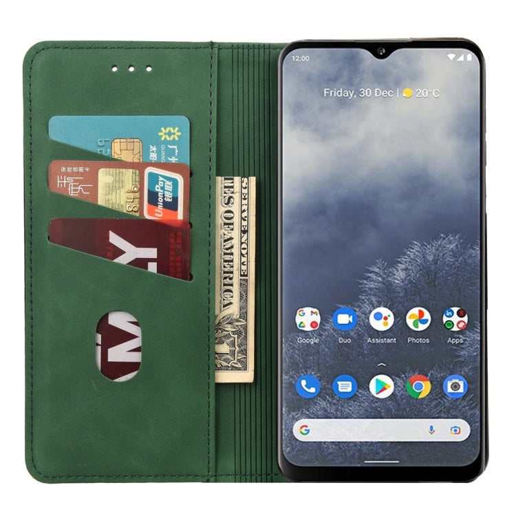 For Nokia G60 Skin Feel Splicing Leather Phone Case
