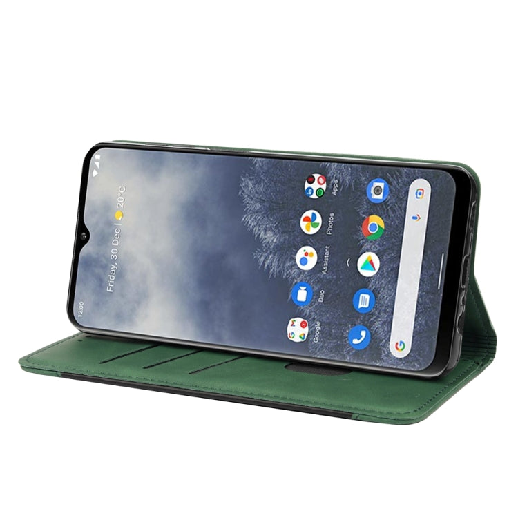 For Nokia G60 Skin Feel Splicing Leather Phone Case