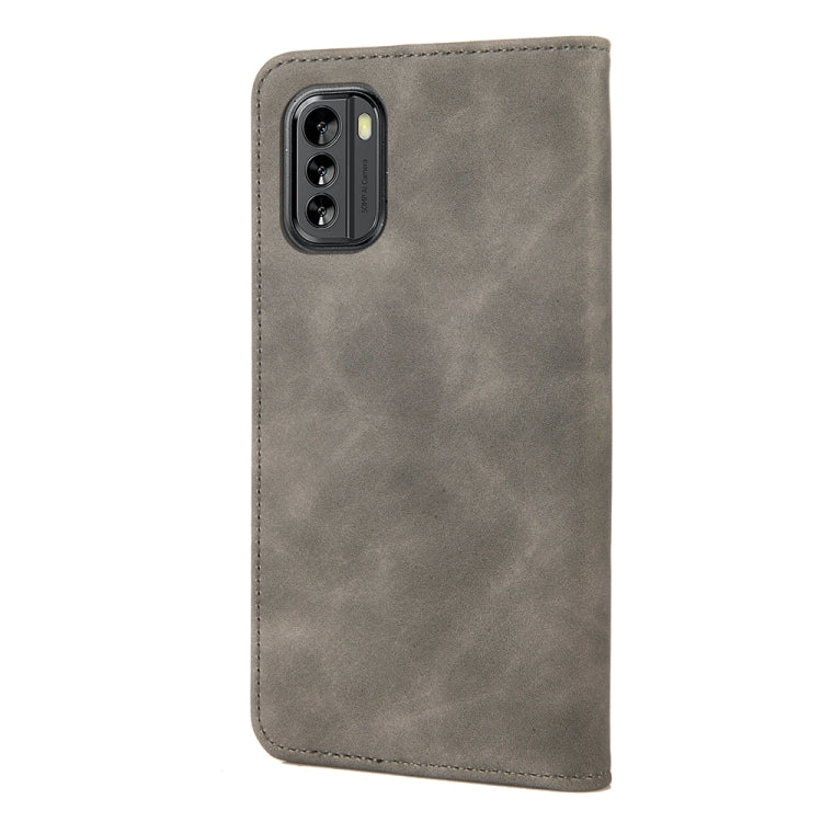 For Nokia G60 Skin Feel Splicing Leather Phone Case