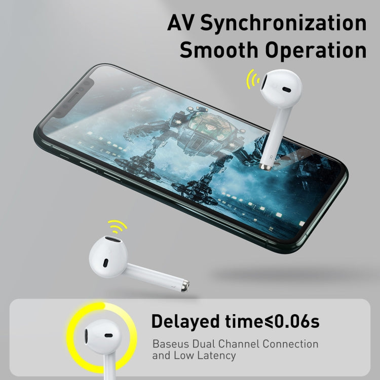 Baseus Encok Series W04 Pro TWS True Wireless Bluetooth Earphone
