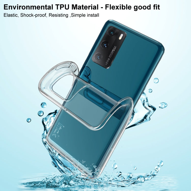For Google Pixel 7 IMAK UX-10 Series Transparent Shockproof TPU Phone Case(Transparent)
