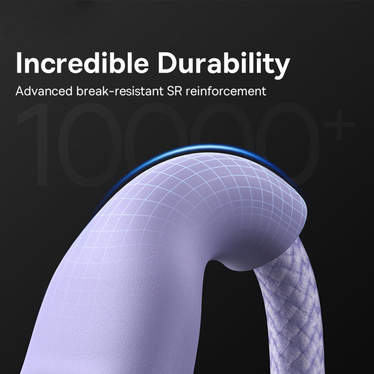 Baseus Flash Series II 3 in 1 66W USB Fast Charging Data Cable, Length: 1.2m