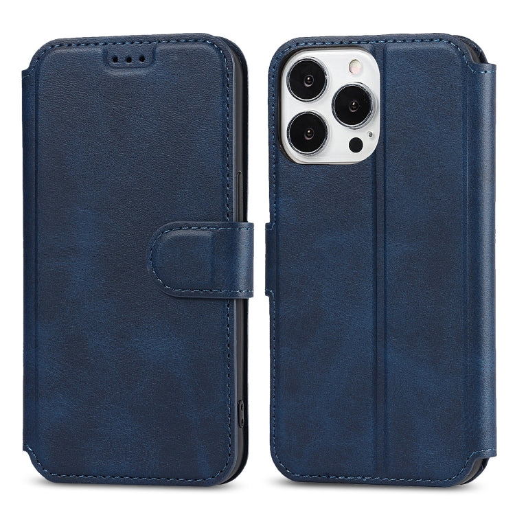 For iPhone 14 Pro Max Shockproof PU + TPU Leather Phone Case