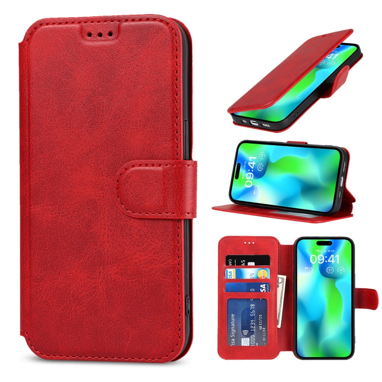 For iPhone 14 Pro Shockproof PU + TPU Leather Phone Case