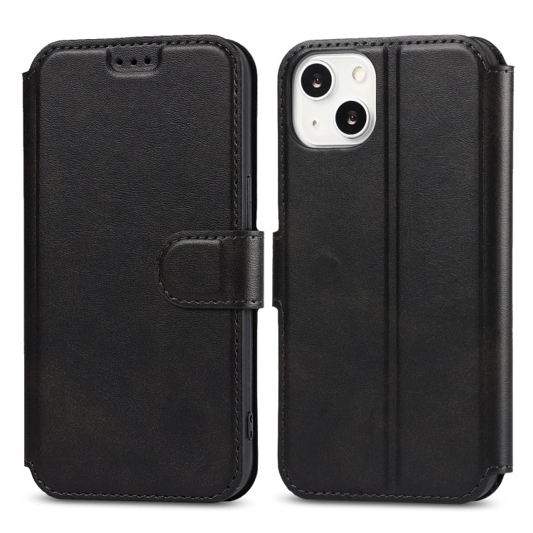 For iPhone 14 Shockproof PU + TPU Leather Phone Case