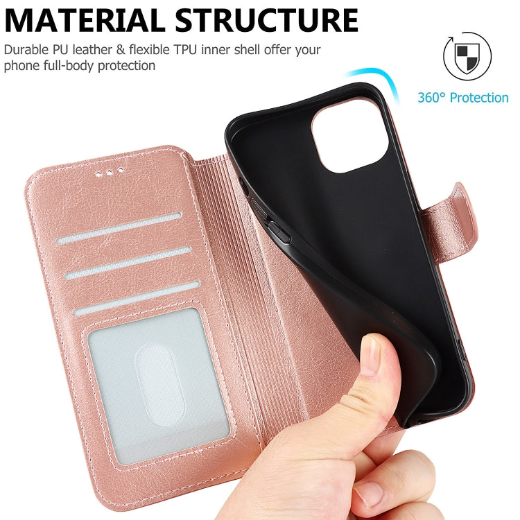 For iPhone 14 Shockproof PU + TPU Leather Phone Case