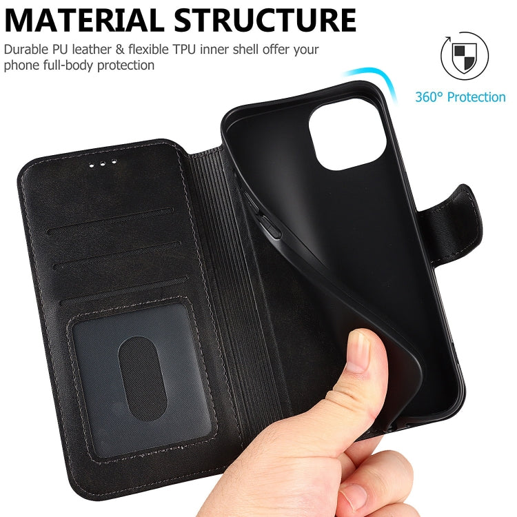 For iPhone 14 Plus Shockproof PU + TPU Leather Phone Case