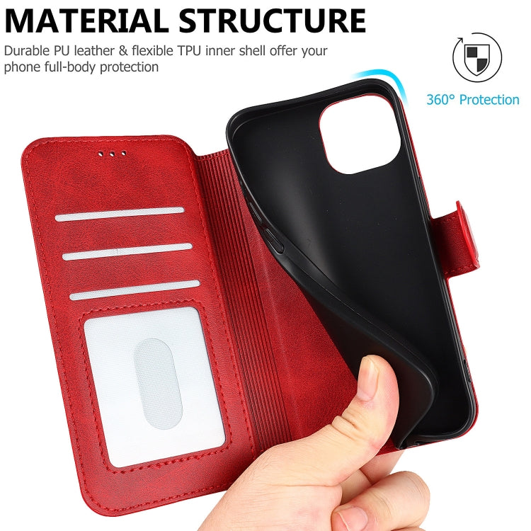 For iPhone 14 Plus Shockproof PU + TPU Leather Phone Case