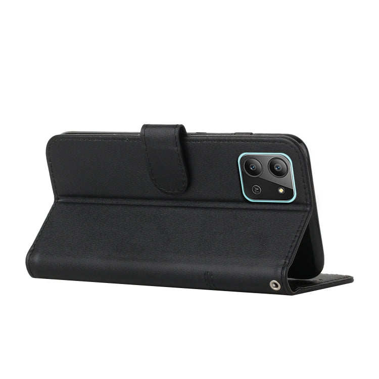 For Infinix Hot 11 2022 Stitching Calf Texture Buckle Leather Phone Case