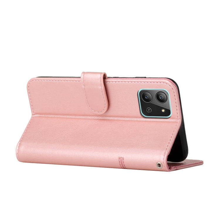 For Infinix Hot 11 2022 Stitching Calf Texture Buckle Leather Phone Case