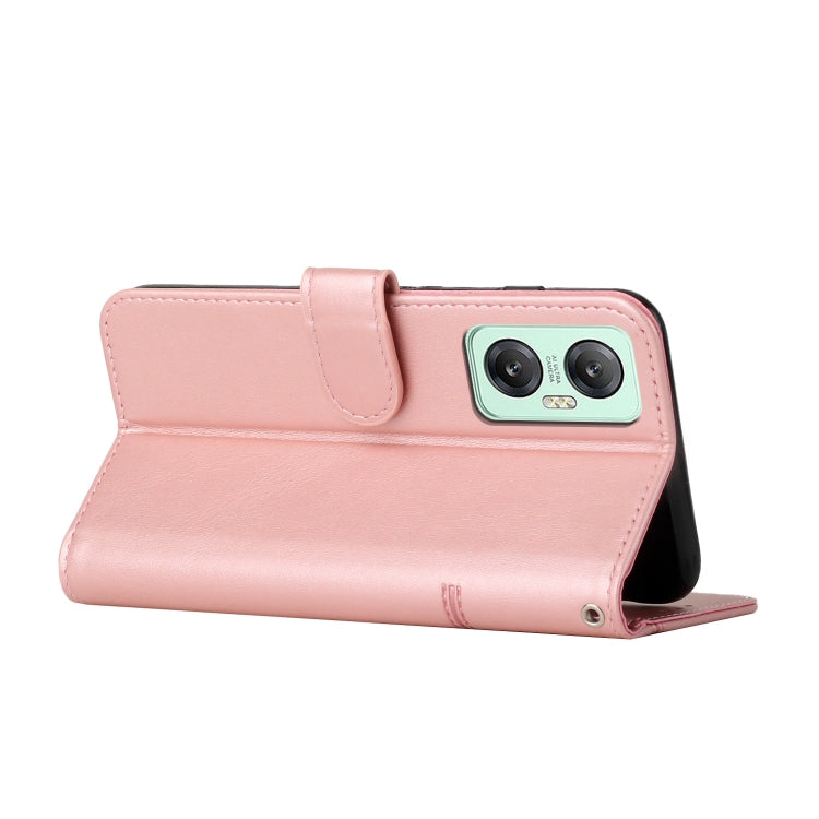 For Infinix Hot 20 5G Stitching Calf Texture Buckle Leather Phone Case