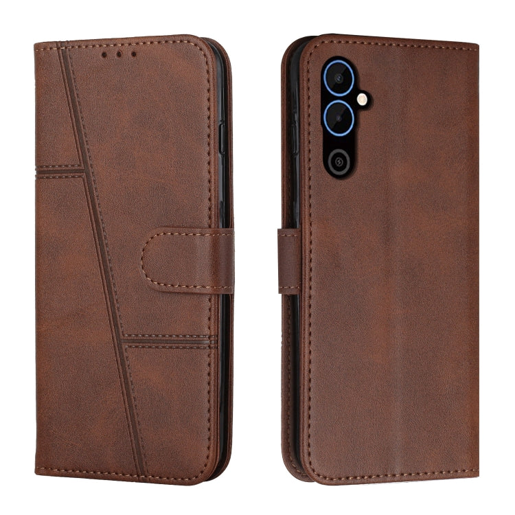 For Tecno Pova Neo 2 Stitching Calf Texture Buckle Leather Phone Case