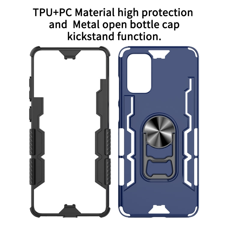 For Galaxy S20 Plus Shockproof PC + TPU Protective Case with Beer Opener & Car Holder