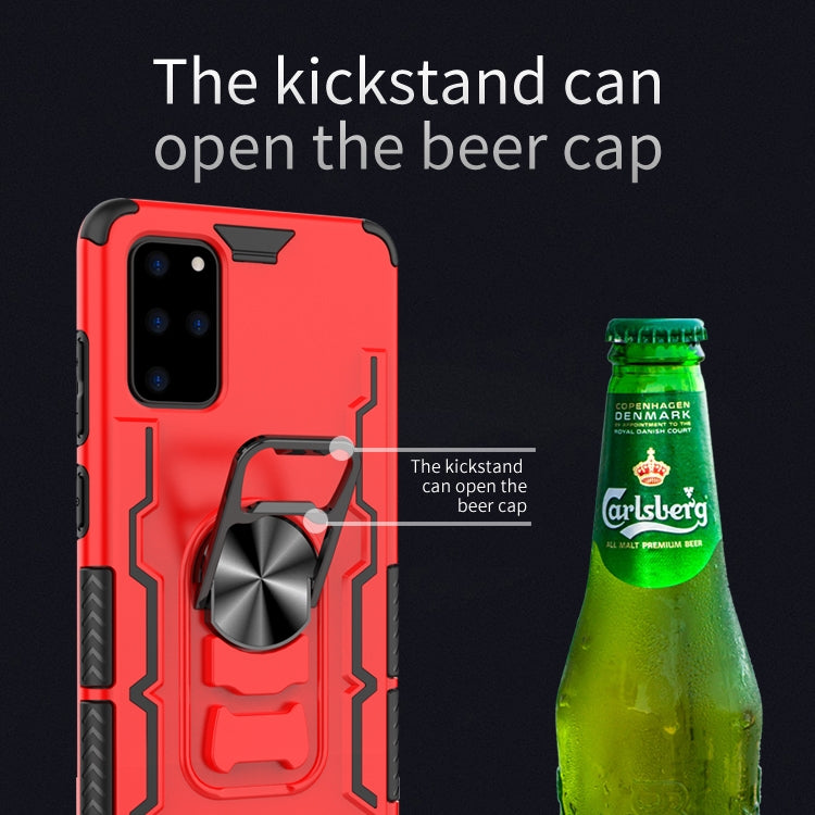 For Galaxy S20 Plus Shockproof PC + TPU Protective Case with Beer Opener & Car Holder