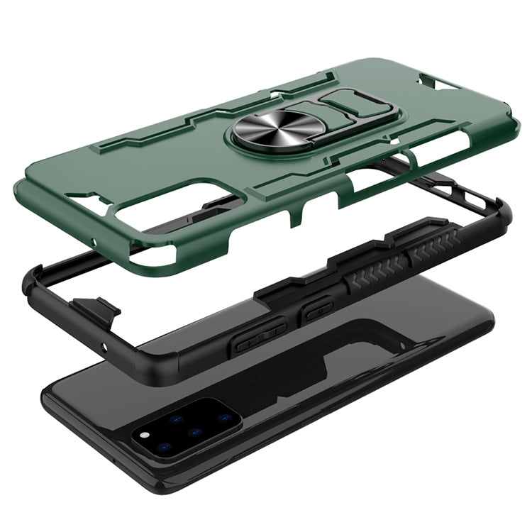 For Galaxy S20 Plus Shockproof PC + TPU Protective Case with Beer Opener & Car Holder