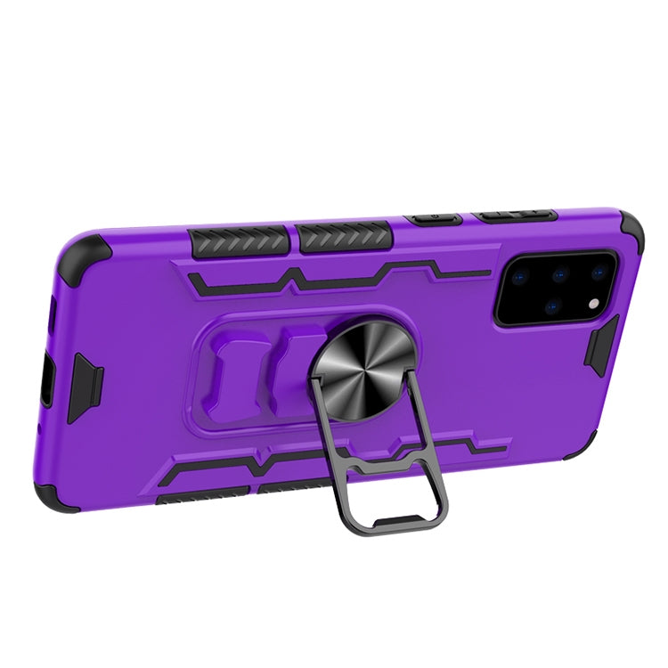 For Galaxy S20 Plus Shockproof PC + TPU Protective Case with Beer Opener & Car Holder