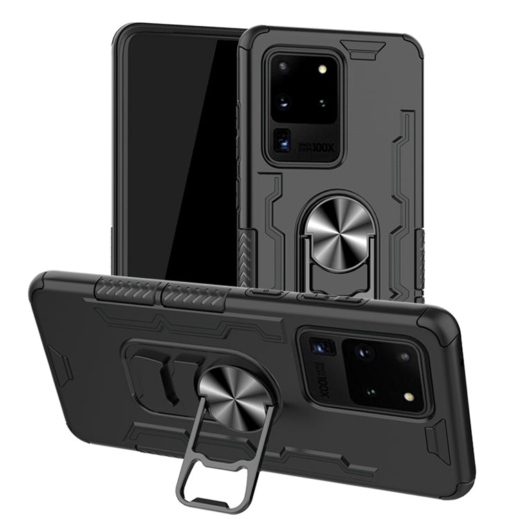 For Galaxy S20 Ultra Shockproof PC + TPU Protective Case with Beer Opener & Car Holder