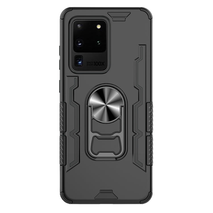 For Galaxy S20 Ultra Shockproof PC + TPU Protective Case with Beer Opener & Car Holder