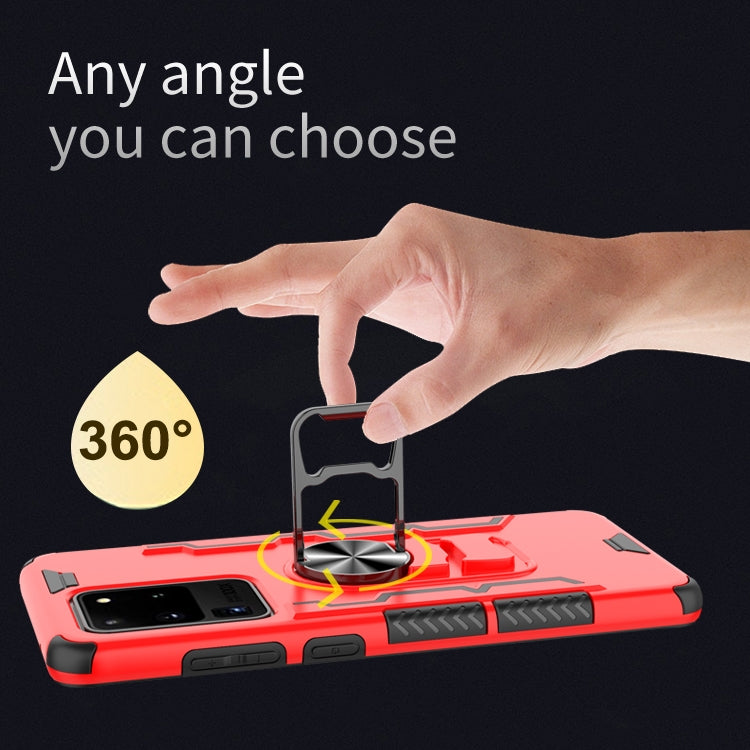 For Galaxy S20 Ultra Shockproof PC + TPU Protective Case with Beer Opener & Car Holder