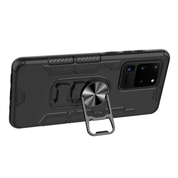For Galaxy S20 Ultra Shockproof PC + TPU Protective Case with Beer Opener & Car Holder
