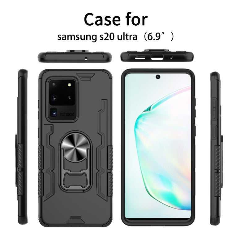 For Galaxy S20 Ultra Shockproof PC + TPU Protective Case with Beer Opener & Car Holder