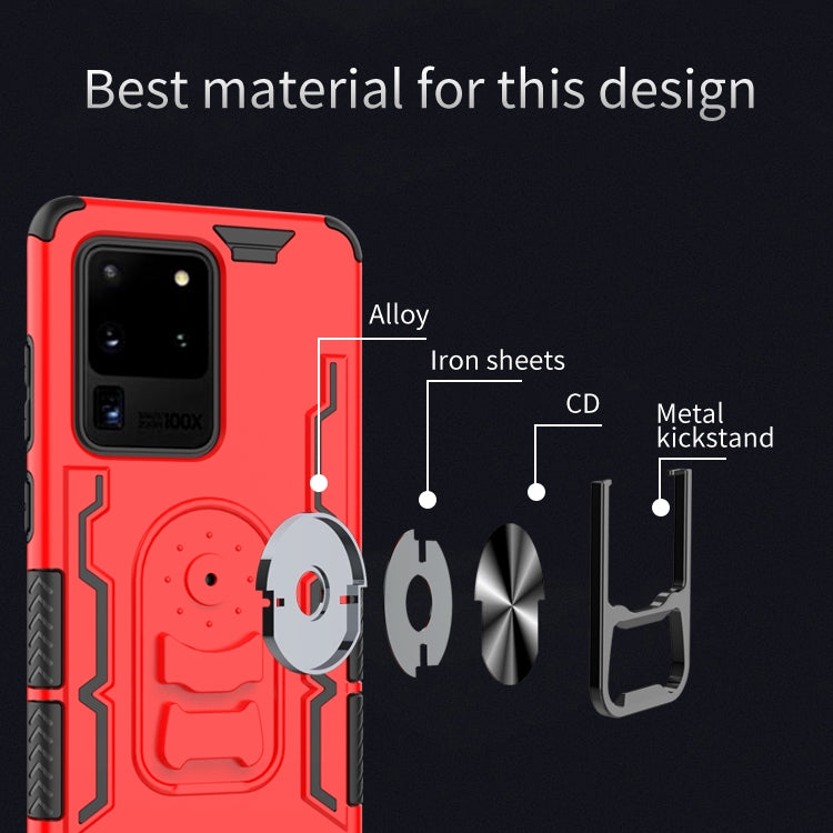 For Galaxy S20 Ultra Shockproof PC + TPU Protective Case with Beer Opener & Car Holder