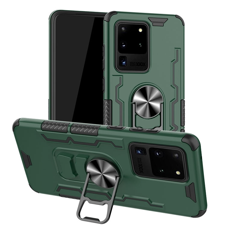 For Galaxy S20 Ultra Shockproof PC + TPU Protective Case with Beer Opener & Car Holder