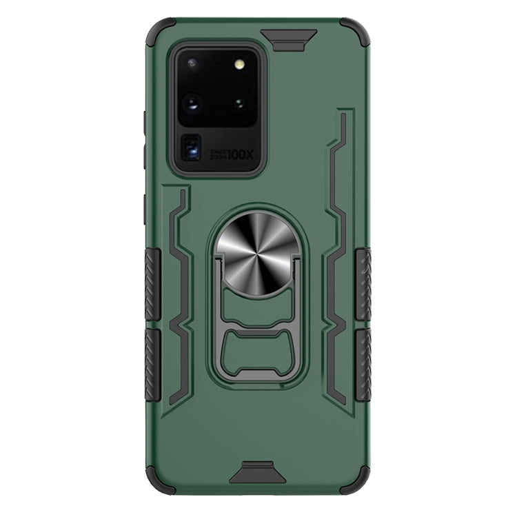 For Galaxy S20 Ultra Shockproof PC + TPU Protective Case with Beer Opener & Car Holder