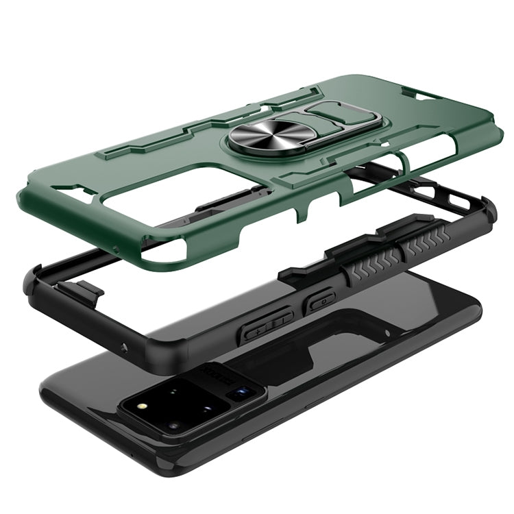 For Galaxy S20 Ultra Shockproof PC + TPU Protective Case with Beer Opener & Car Holder